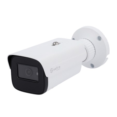 Safire Smart - IP Bullet-Kamera Reihe I2 KI Erweitert - Auflösung 8 Megapixel (3840x2160) - Objektiv 2.8 mm | Audio | IR 50m - K