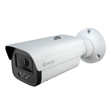 Safire Smart - IP-Bullet-Kamera I1 Reihe mit aktiver Abschreckung - Auflösung 8 Megapixel (3840x2160) - Objektiv 2.8 mm | MIC &a
