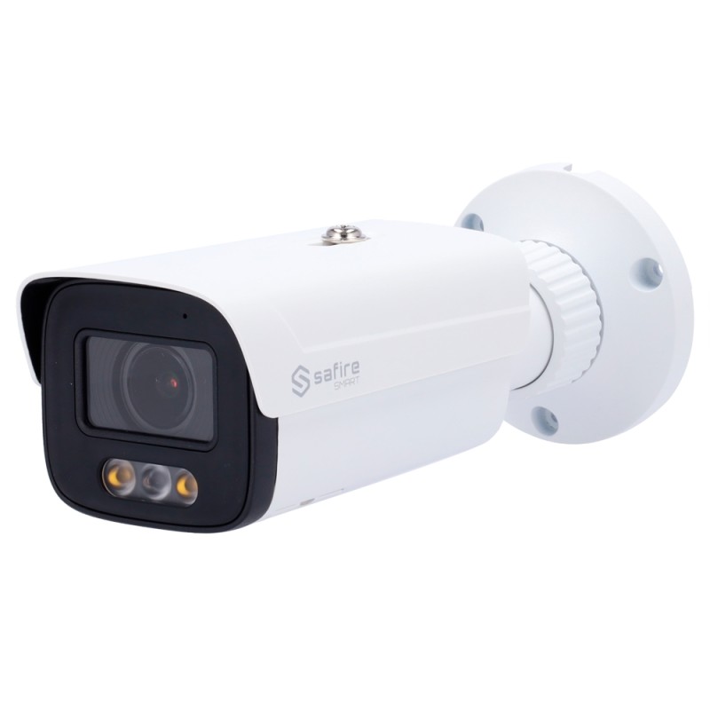 Safire Smart - IP-Bullet-Kamera Reihe E1 KI Night Color - Auflösung 4 Megapixel (2566x1440) - Motorisiertes Objektiv 2.8~12mm | 