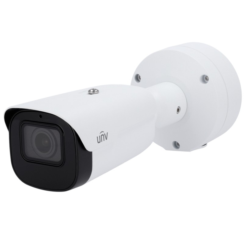 8-megapixel IP camera - Prime Range - 2.8-12mm lens / Optical WDR - IR LEDs, 80 m range | Built-in microphone - SIP