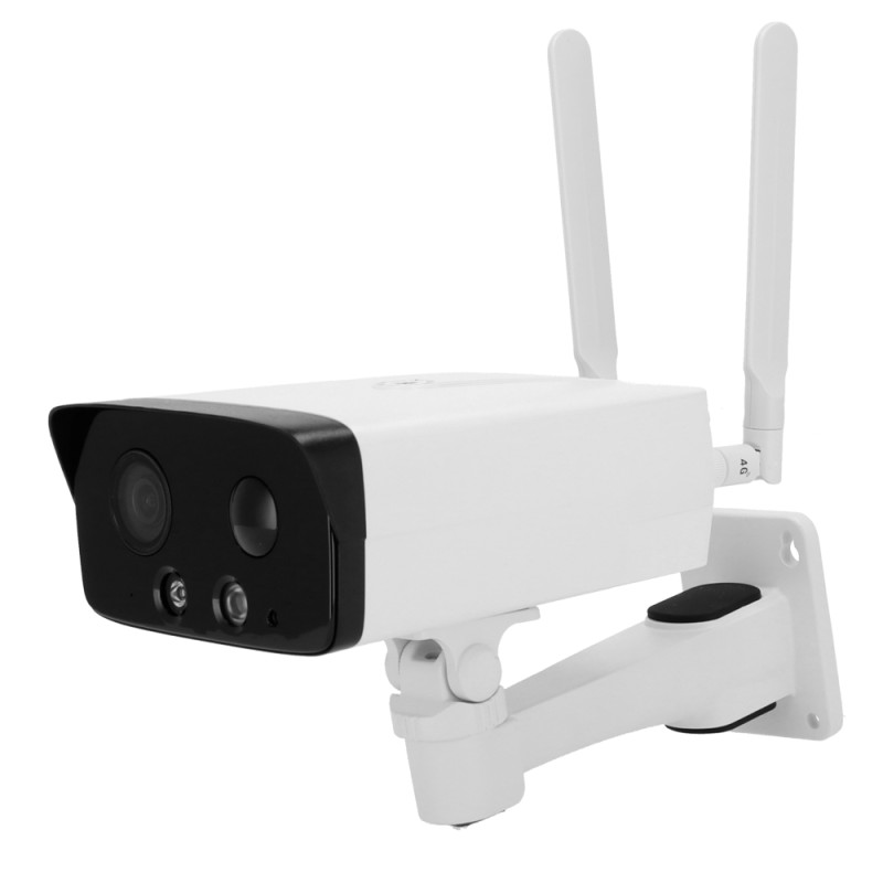 Bullet-Kamera 4G - 4MP progressiver CMOS - Objektiv 2.8 mm /  - Integrierter PIR-Sensor zur Erkennung des menschlichen Körpers -
