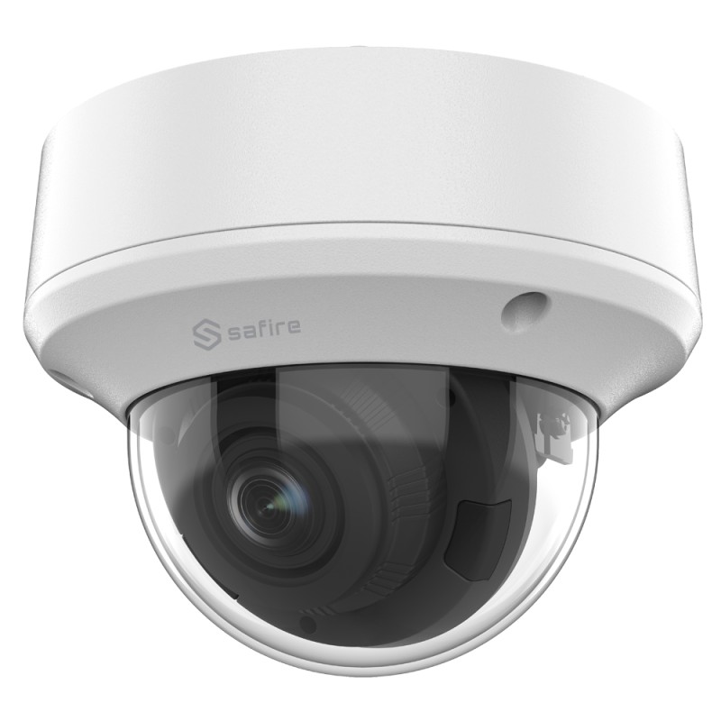 Safire ECO Series Dome Camera - Output 4 in 1 - 5 Mpx high performance CMOS - Motorized lens 2.7~13.5 mm - Smart IR Matrix - SF-