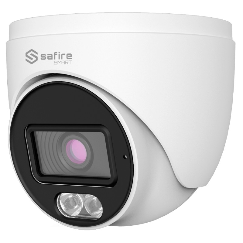 Safire Smart - Turret-Kamera 4 in 1 Reihe B1 - 2 Mpx (1920x1080) , 1/2.8" CMOS - Objektiv 2.8mm | Weiße LED-Beleuchtung 20 m - D