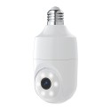 VicoHome Innenbereich PT 3Mpx Wifi - Fernbewegung / Autotracking - Integrierte Erkennung von Personen/Tieren - IR 7m / Weißes Li