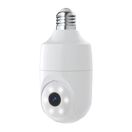 VicoHome Innenbereich PT 3Mpx Wifi - Fernbewegung / Autotracking - Integrierte Erkennung von Personen/Tieren - IR 7m / Weißes Li