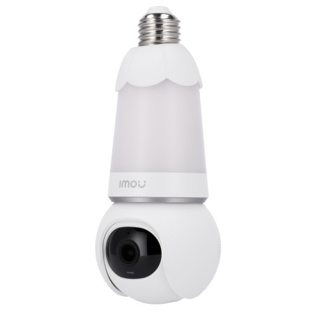 Kamera Glühbirne E27 Wifi Imou 3 MP - Farbe Nachtsicht / Abschreckendes Blitzlicht - Objektiv 2.8 mm / IR 25 m - Erkennung von M
