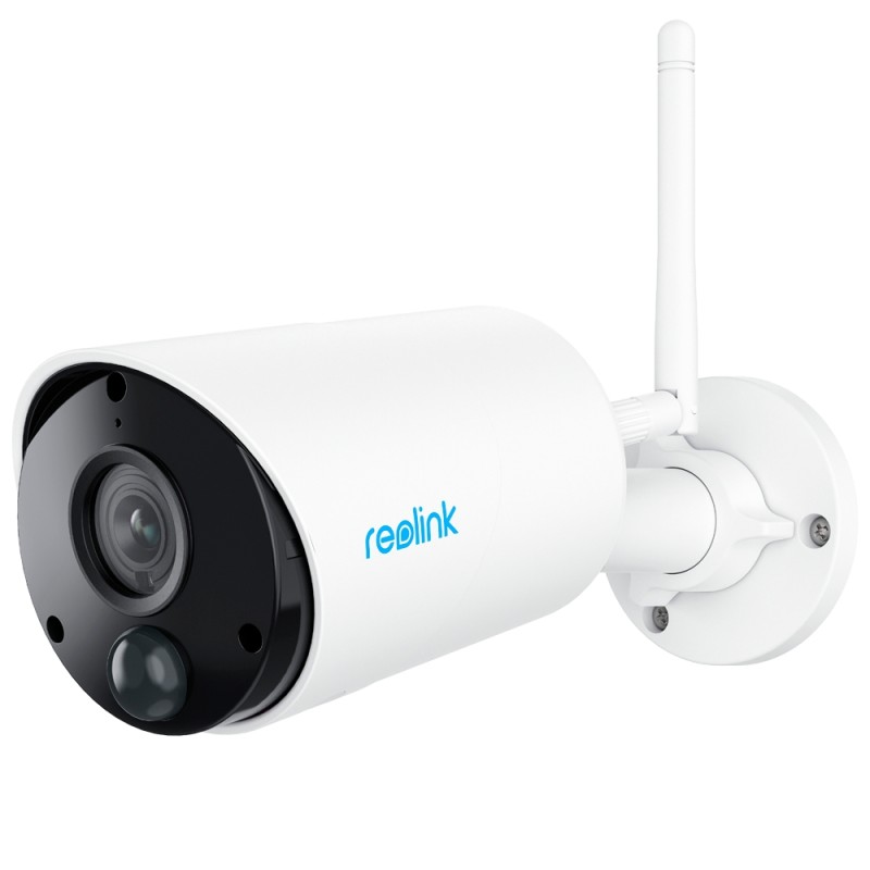 Reolink Battery Powered WiFi Camera - 3MP (2304 x 1296) - IR 10 m / Siren - PIR Detection of People and Vehicles - Two - RL-ARGU