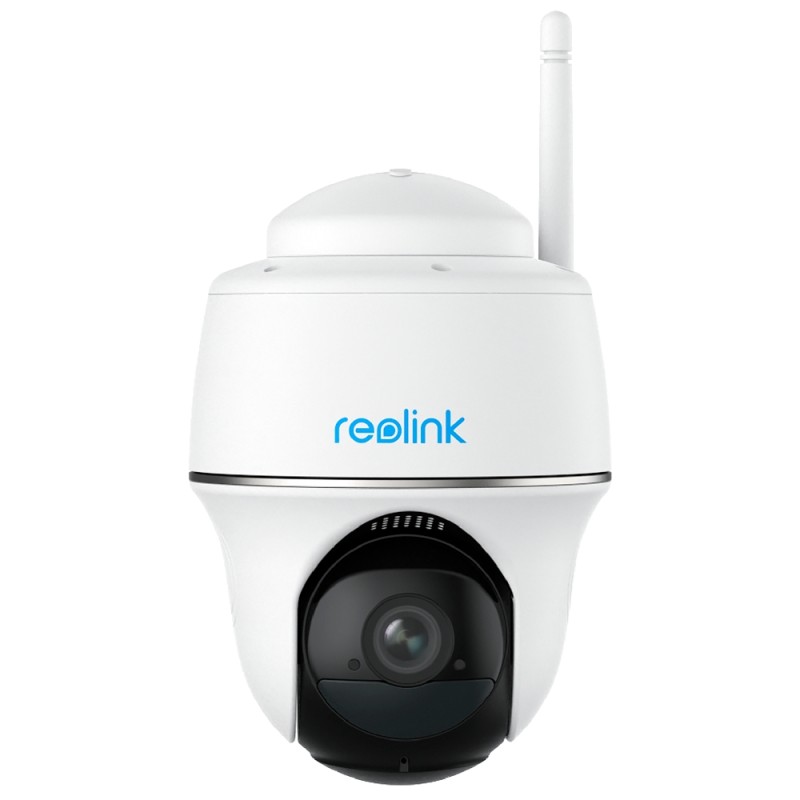 Reolink Batteriebetriebene WiFi-Kamera - 3MP (2304 x 1296) - IR 10 m - Mensch/Fahrzeug PIR-Erkennung - Zwei-Wege-Audio / MicroSD