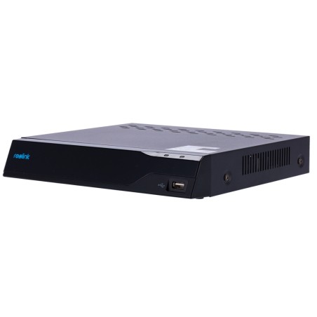 Reolink NVR 8 PoE Channels - 4K+ 12 MP - Human/Animal/Vehicle Detection - e-SATA - 2TB HDD - Suitable for Indoor Use - RL-NVS8-P