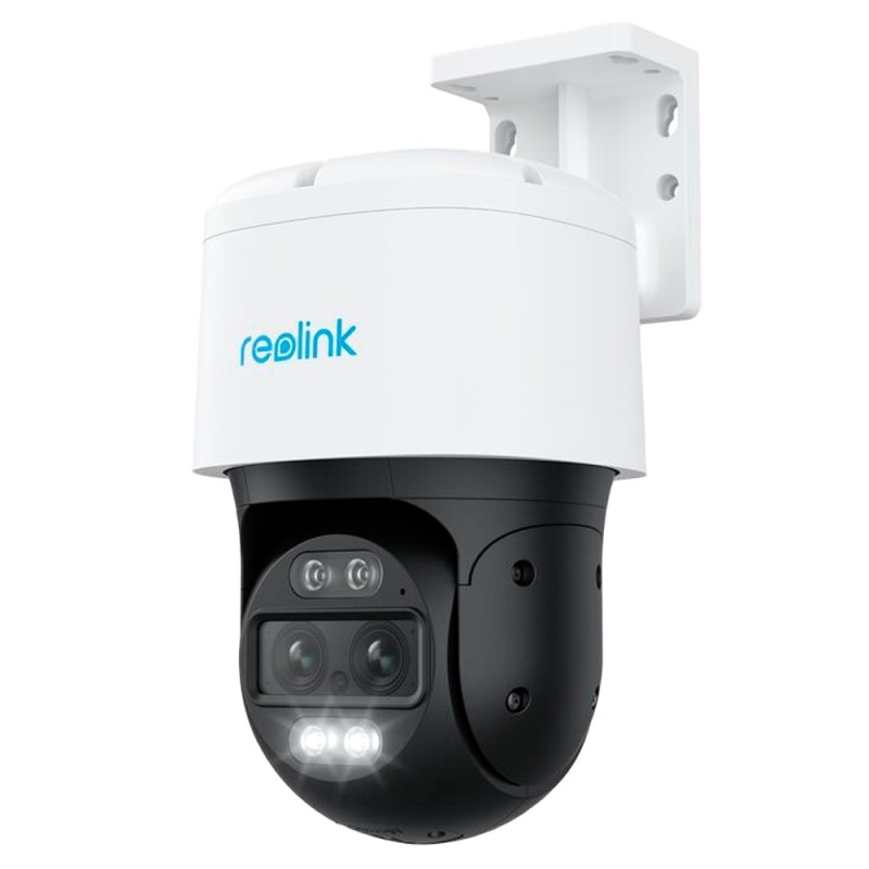 Reolink Dual Lens WiFi Battery Powered Camera - 4MP (2560 x 1440) - IR 30 m / Night Color Mode - Auto Tracking and Zoo - RL-TRAC