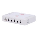 Battery - Input 12.7 VDC - Outputs 5/9/12/19/24 V - Li-Ion battery composition - Camera connection - UPS-DC5V-24V-12AH -