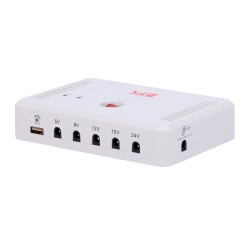 Battery - Input 12.7 VDC - Outputs 5/9/12/19/24 V - Li-Ion battery composition - Camera connection - UPS-DC5V-24V-12AH -