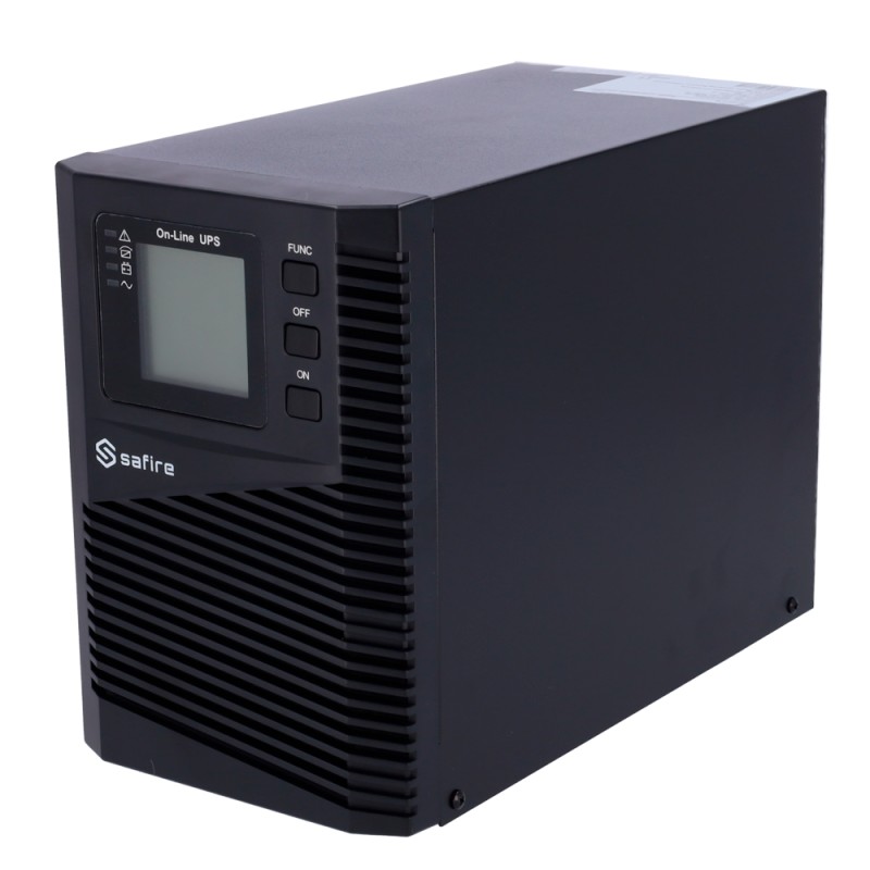 UPS-Online - Power 1000VA/900W - Input 200~240 Vac / Output 200~240 Vac - 4 protected spare sockets type IEC - L
