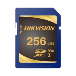 Hikvision memory card - Capacity 256 GB - Class 10 | Write speed 85 MB/s - Up to 3000 write cycles - Read speed