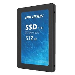 Hikvision SSD hard drive 2.5" - Capacity 512GB - SATA III interface - Write speed up to 480 MB/s - Long life