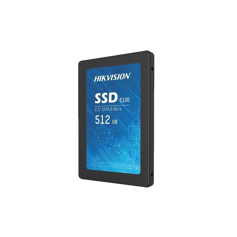 Hikvision SSD hard drive 2.5" - Capacity 512GB - SATA III interface - Write speed up to 480 MB/s - Long life