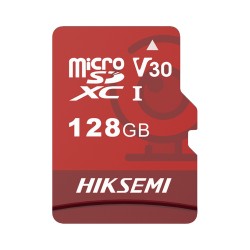 Hikvision Memory Card - Capacity 128 GB - Class 10 | Write Speed 50 MB/s - Up to 300 Write Cycles - ExFAT Format