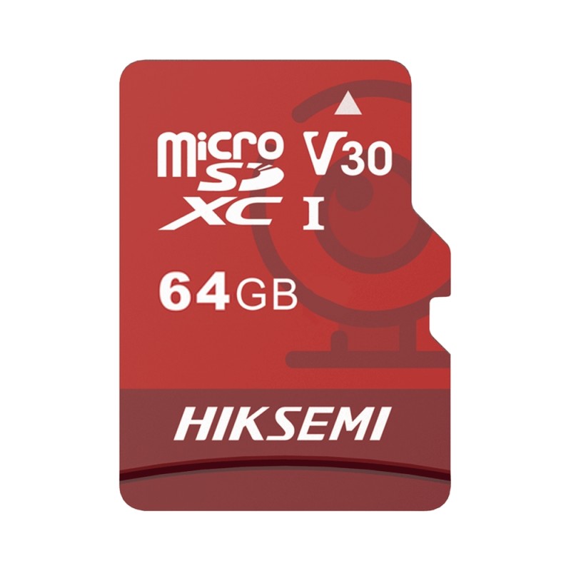 Hikvision Speicherkarte - Kapazität 64 GB - Klasse 10 | Schreibgeschwindigkeit 40 MB/s - Bis zu 300 Schreibzyklen - ExFAT-Format