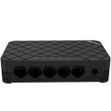 Reyee Switch Desktop - Plastic housing - 5 ports RJ45 - Speed 10/100 Mbps - Plug and Play - Energy-saving technology