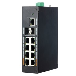 X-Security industrial switch - 8 RJ45 ports + 2 SFP ports + 1 RJ45 port - 10/100/1000 Mbps speed - 2