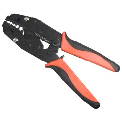 Crimping tool - Capacity from 1.09 to 6.48 mm - Cable RG58,59,62,174, Optical Fiber - Easy to use - Fair price - A - CON100-C