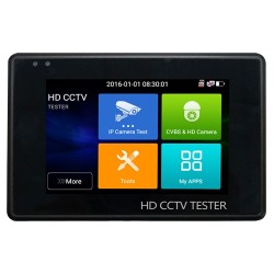 Multifunktionales Handgelenk-CCTV-Testgerät - Unterstützt HDTVI-, HDCVI-, AHD-, CVBS- und IP-Kameras - Testerauflösung bis zu