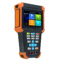 Multifunktionaler CCTV-Tester - Unterstützt HDTVI-, HDCVI-, AHD-, CVBS- und IP-Kameras - Testerauflösung bis zu 4K - LCD-Farb