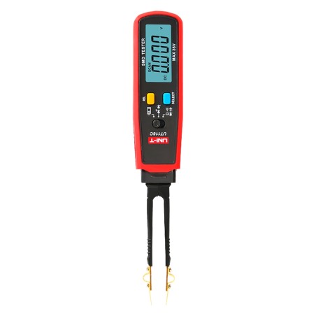 Digital tester for SMD components - Display of up to 6000 accounts - Resistance and capacitance measurement - Continuity test