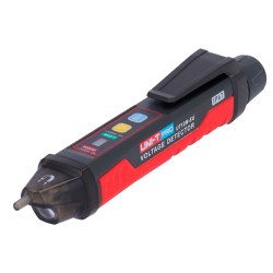Non-contact AC voltage detector - High and low voltage mode up to 1000 V - Audible warning and visible LED - - UT12M - 1