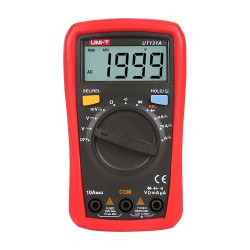LCD-Digital-Handmultimeter - DC und AC Spannungsmessung bis zu 250V - DC- und AC-Strommessung bis zu 10A - Automatischer Mess