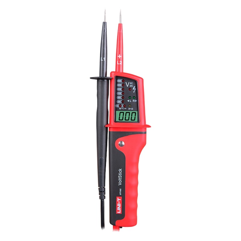 Bleistift-Spannungsmesser mit LCD-Display - AC- und DC-Spannungsmessung - Akustische Warnung und sichtbare LED für Kontinuitä
