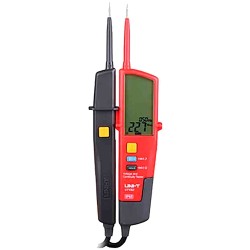 Non-contact AC/DC voltage tester - LCD display - High and low voltage mode up to 690 V - Audible warning and visual - UT18D -