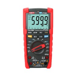 True RMS Industrial Digital Multimeter - IP65 and drop resistance up to 2 m - DC and AC measurement up to 1000V / 20A - Integ