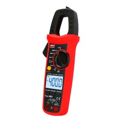Stromzange - DC-Messung bis zu 600V und 400A - AC-Messung bis zu 600V und 400A - Kapazität/Frequenz - Auto-Bereich | Dioden t