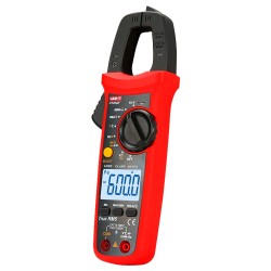 Stromzange - DC-Messung bis zu 600V und 600A - AC-Messung bis zu 600V und 600A - Widerstand/Kapazität/Frequenz/Temperatur - A