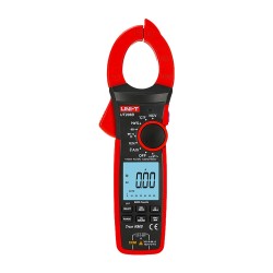 LCD-Stromzangen-Messgerät - DC-Messung bis zu 1000V und 1000A - AC-Messung bis zu 1000V und 1000A - Widerstand/Kapazität/Freq