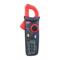 Mini clamp meter - LED display up to 2000 counts - AC measurement up to 200A - Buzzer for continuity test - Opening of the cl