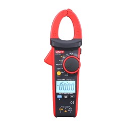 LCD-Stromzangen-Messgerät - DC-Messung bis zu 1000V - AC-Messung bis zu 750V und 600A - Misst Widerstand und Kapazität - Auto
