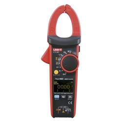 LCD-Stromzangen-Messgerät - DC-Messung bis zu 1000V und 600A - AC-Messung bis zu 750V und 600A - Widerstand/Kapazität/Frequen