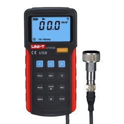 Vibration meter - Measures accelerations, velocities and displacements - Use in rotating and alternating machines - UT315A - 