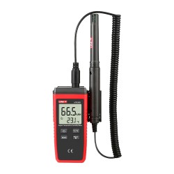 Environmental Meter - Measures temperature and humidity - Lightweight, cost-effective design with intuitive - UT333S - 1