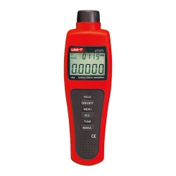 Handy digital tachometer - Up to 99999 rpm - Backlit LCD display of 100000 counts - Maximum, minimum - UT371 - 1