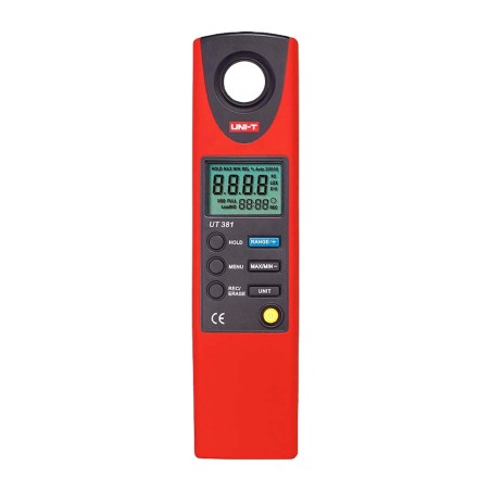 Illuminance meter - Display of up to 2000 accounts - High sampling rate - Data storage - Automatic shutdown - UT381 - 1