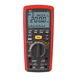 Insulation resistance meter - AC and DC multimeter for voltages up to 600V - Ranges 50/100/250V/500V/1000V - Measures wide - 