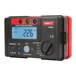 Differential tripping time tester - LCD display up to 1000 accounts - Compatible with single phase circuits 195V~253V - AC sp