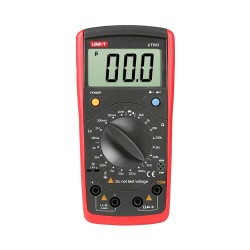 Inductance and capacitance meter - LCD display up to 2000 accounts - Resistors, capacitors and inductors - Continuity sum - U