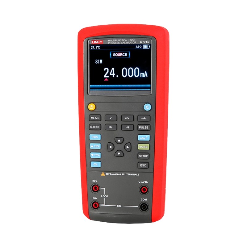 Schleifen-/Feedback-Prozesskalibrator - LCD-Anzeige bis zu 20000 Konten - Misst und erzeugt Rückkopplungsspannungen - Misst u