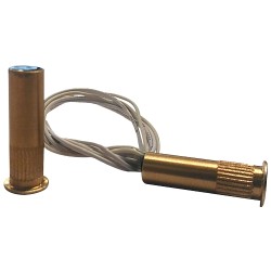 FDP magnetic contact - Specially developed for embedding in wood - Reed technology - 4-wire system - Copper cover