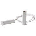 FDP magnetic contact - Specially developed for embedding in wood - Reed technology - 4-wire system - ABS plastic cover