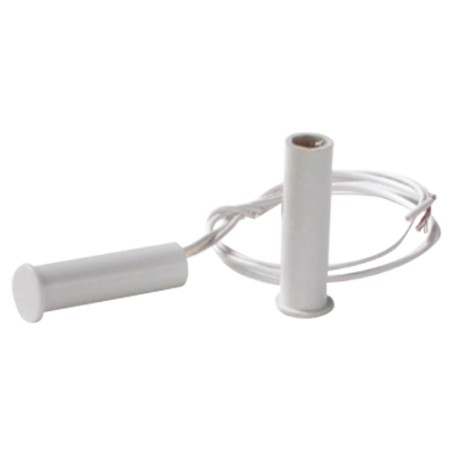 FDP magnetic contact - Specially developed for embedding in wood - Reed technology - 4-wire system - ABS plastic cover